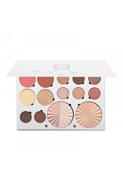 Makeup Warm tones lighting palette