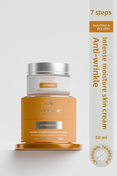 La Vienne Flora Hydraboost, Anti-Aging/Wrinkle Cream, Peptide and Ceramide Co...