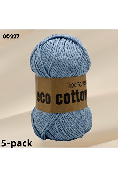 Oxford İplik 5 عبوات من القطن الصديق للبيئة - 100 جرام 200 متر خيط حياكة من ا...