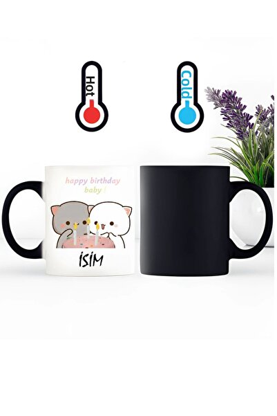 KEMAL İLHAN ''Happy Birthday'' Bubu Dudu Porcelain Mug (Single)