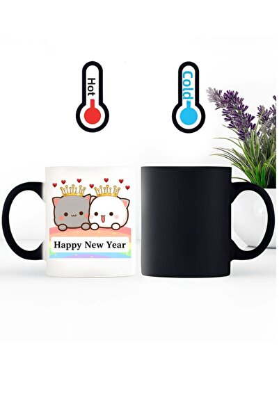 KEMAL İLHAN 'Happy New Year' Bubu Dudu Porcelain Mug Cup (Single)