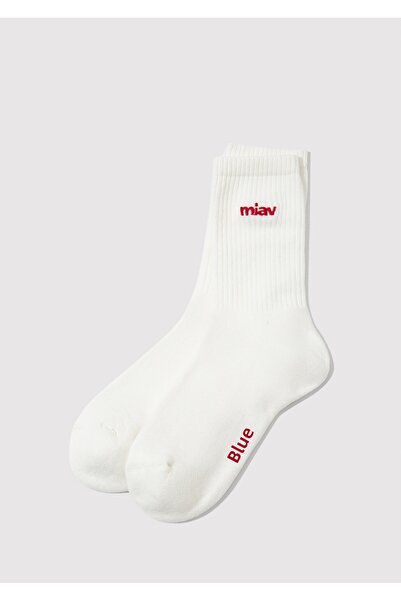 Mavi Miav Printed Standard Size Socket Socks