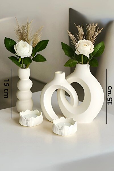 rufhomedesign Σετ βάζων 4 τεμαχίων σε σκανδιναβικό στυλ Bohemian Pinterest Pa...