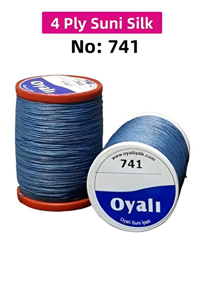 Royaleks Embroidered 4 Layers Rayon Yarn Needlepoint Beading Floss Crochet No...