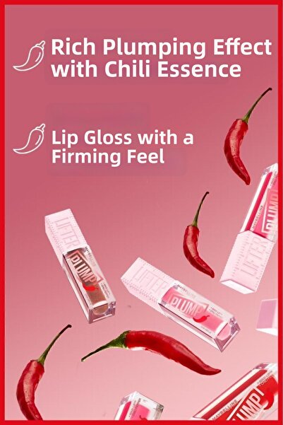 Maybelline New York Lifter Plump Lip Gloss- 006 Hot Chili
