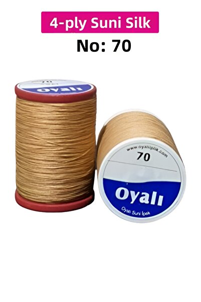 YenisiniAl Ochih de croșetat din fire de mătase artificială cu 4 straturi, cu...