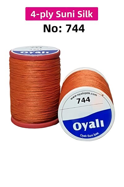 PAZAR DÜNYASI Cordă de mătase artificială cu 4 straturi, broderie, mărgele, c...