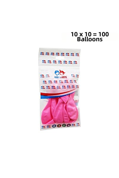VANCH Pink 100Pcs Balloons G-90A (5264)