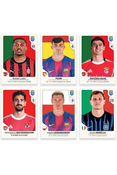 hediyecik مجموعة ملصقات بانيني فيفا 365 - 2026، 15 حزمة (75 ملصقًا)