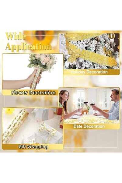 Yıldızan مفرش طاولة من nht shop Aputue، شريط طاولة شبكي معدني، 29 سم × 150 سم...