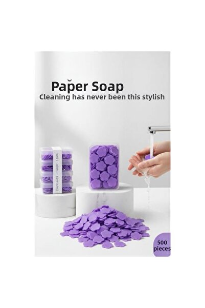 Skygo Perfumed Hand Dissolving Paper Soap - Pack of 500 Magic Soap – Hygienic...