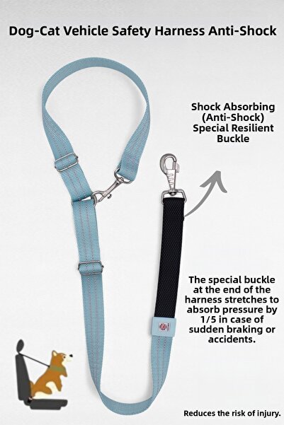 CARAMELOS Pet Car Seat Belt Dog Safety Belt Car Auto Accessory Cat Dog Safety Harness