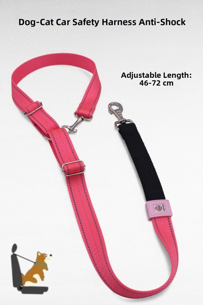 CARAMELOS Pet Car Seat Belt Dog Safety Belt Car Auto Accessory Cat Dog Safety...
