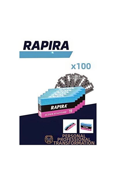 ModaCar Rapira 100 Pieces Leaf Razor Blades