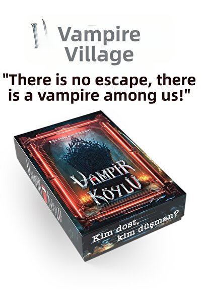 Zigzag Vampire Peasant | Role Playing and Courage Game | Are You Ready for Fun? | Can You Find the Vampire?