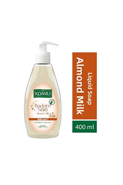 Komili صابون سائل حليب اللوز 400 مل، لوز