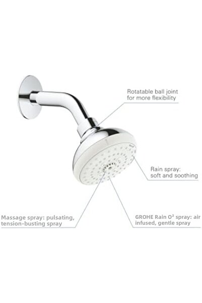 Yıldızan Esnshop 100 Tepe Shower Set 3 Flow 26088001 1209132