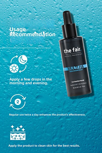 the fair. مصل العناية بالبشرة متعدد الهيدروجينات بنسبة 3% من حمض الهيالورونيك للترطيب المكثف 30 مل