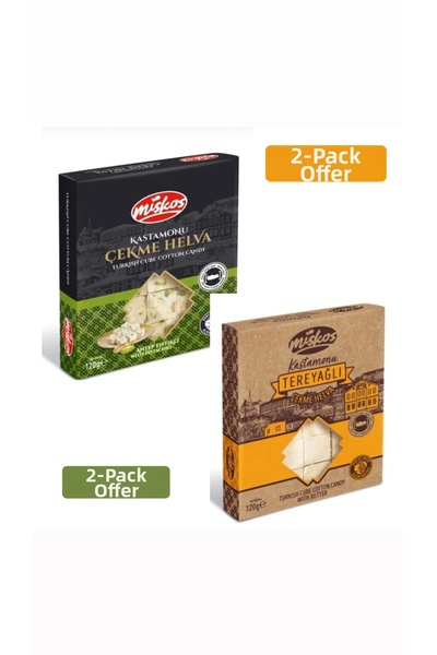 Miskos Pistachio-Butter Halva |   2X120 Grams