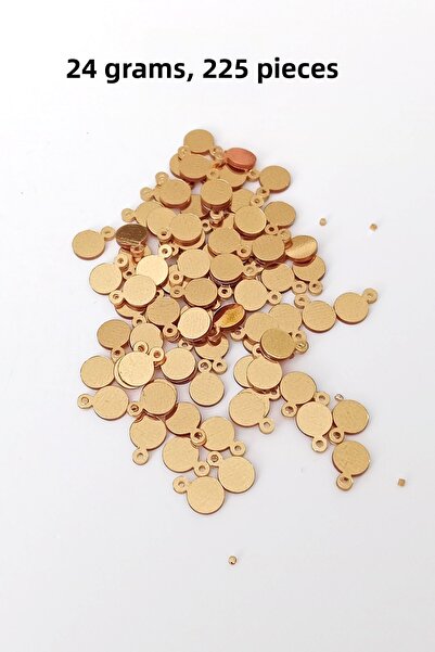 OEM Oya فستان سهرة قلادة سوار شبكي معدني بلاستيك ترتر ذهبي اللون 24 جرام 225 ...