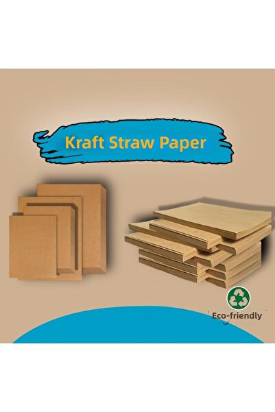 Orbak Kağıt ورق قش A4، ورق قش كرافت A4 100 قطعة 225 جرام (1,403325 كجم)