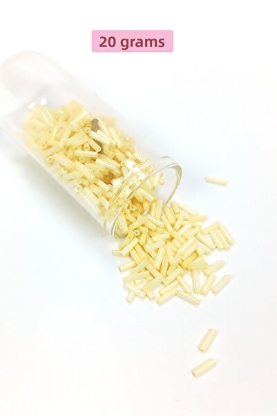 Mestore Mărgele de tăiere cu tub lung Diametru 2 mm Lungime 10 mm - 20 grame ...