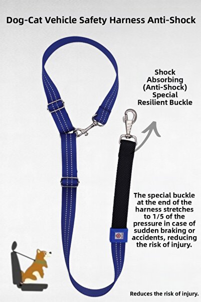 CARAMELOS Pet Car Seat Belt Dog Safety Belt Car Auto Accessory Cat Dog Safety Harness