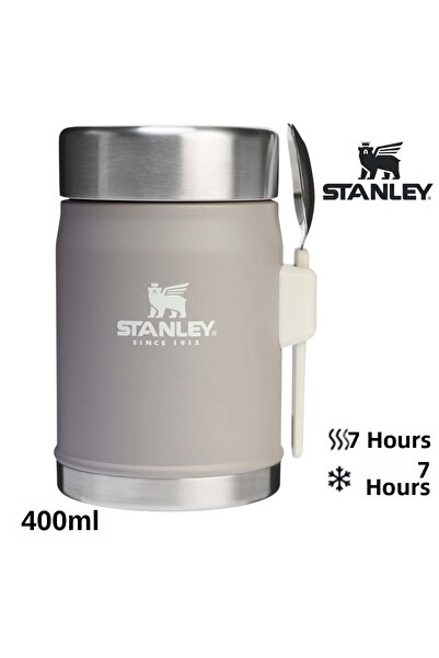 Stanley Classic Legendary Food Thermos with Spoon 0.4L Thermos Camping Flask ...