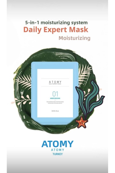 ATOMYTR Atomy Daily Expert Mask Moisturizing 10 Pieces 3-Pack Moisture Effect...