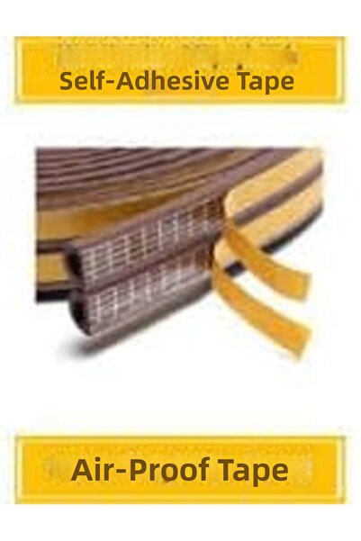 Nacario Nrcrioshop Flamme E Type Door Window Tape Brown 6m, Standard 1201248