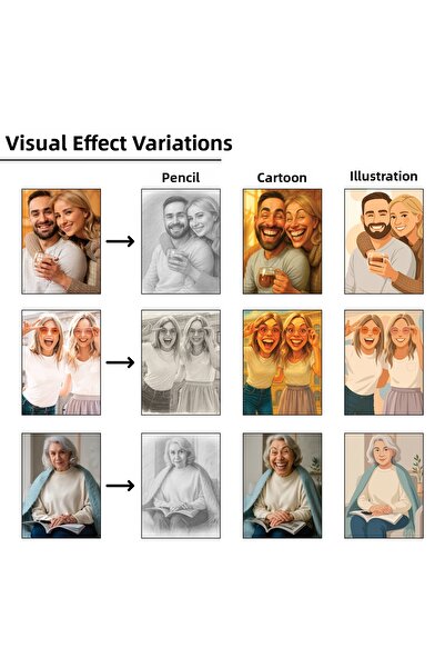 Hediyesepeti Desktop Frame with Photo Illustration Design - Variant 68963