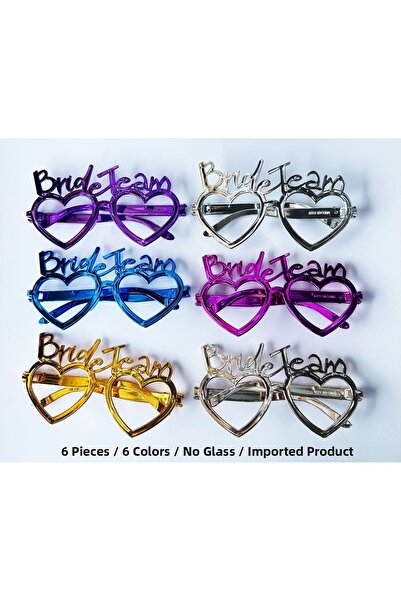 TTT Kalpli bride team glasses set 6 colors