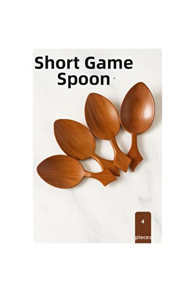 Skygo Short Handle Game Spoon Folk Game Spoon - Henna Spoon Short Handle Zeyb...