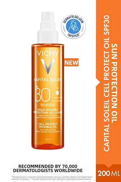 Vichy Capital Soleil Cell Protect Spf30 Sunscreen Oil
