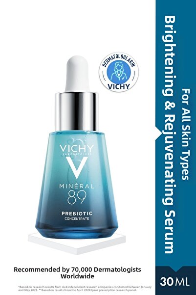 Vichy سيروم مينيرال 89 بروبيوتيك لتفتيح وتجديد وإصلاح 30 مل