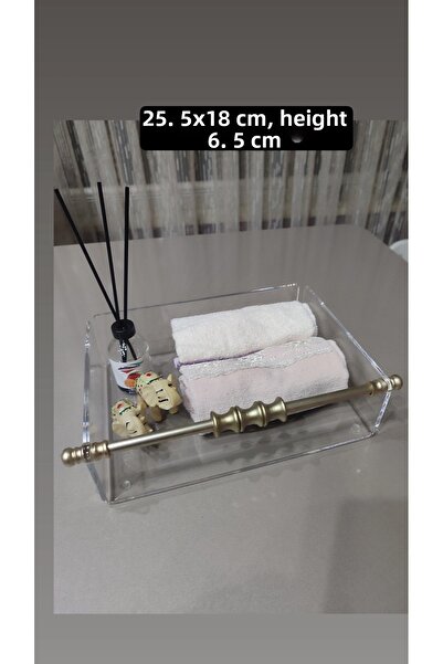 innossa pleksi dekorasyon مقبض صغير بتفاصيل حلقة ذهبية اللون