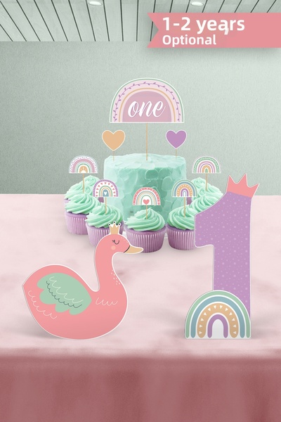 Hey Parti Set de petrecere de aniversare pentru fetiță Boho Girl – (Concept d...