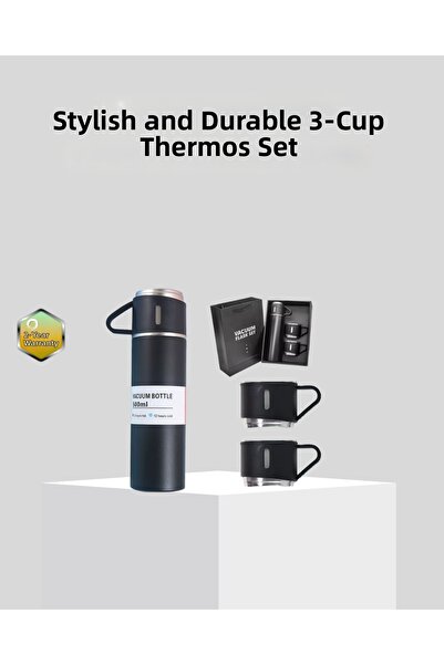 Epilons Set termos din oțel inoxidabil de 500 ml – păstrează căldura timp de ...