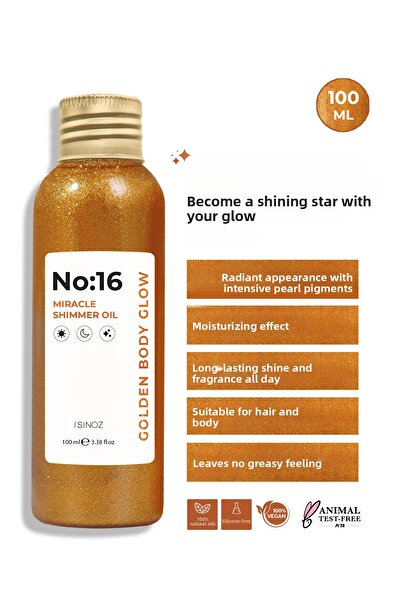 SİNOZ Sinoz No:16 Miracle Shimmer Oil 100ml