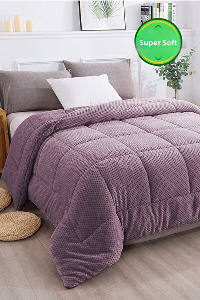 Evlen Home Collection Cuvertură de pluș ultra moale Wellsoft - cu două fețe, ...