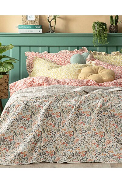 English Home Wild Forest Pătură multifuncțională cu două fețe, 200x220 cm, roz