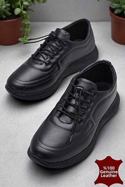 ISPARTALILAR 701 Talpă complet ortopedică din piele naturală Pantofi pentru bărbați Pantofi pentru femei Talpă anti-alunecare Pantofi unisex Lasti