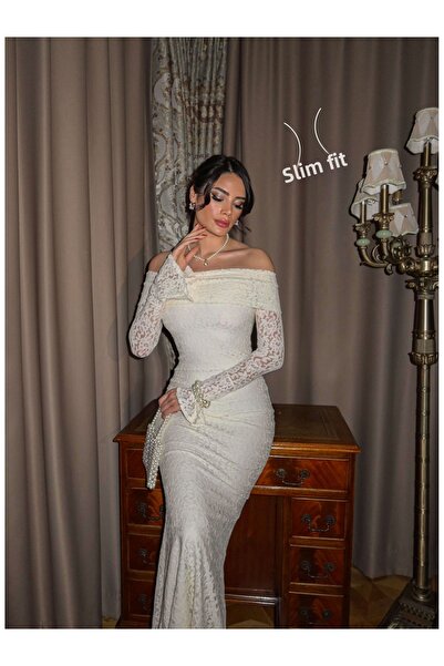 ESRAHELVACI Lined Madonna Collar Dress