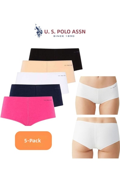 U.S. Polo Assn. Women'S, Licensed, Uspa, Color, Comfort, 47% Modal, 47% Cotton, 6% Elastane, Bristle Elastic 5 Shorts