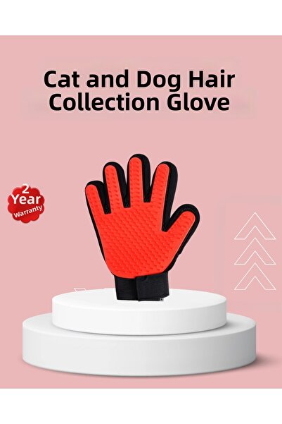 Epilons Anti-shedding glove for pets - with soft silicone tips for massaging ...