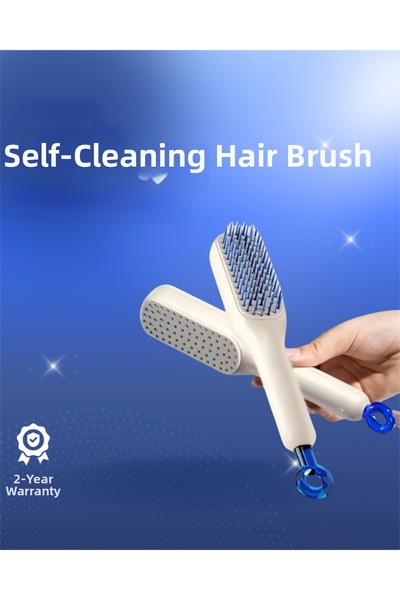 Marsilyan Ieg ™   Self-Cleaning Comb-Suitable for All Hair Types Use Ieg-Hbrs34