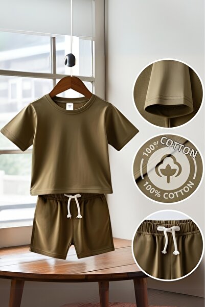 MODA Set pantaloni scurți și tricouri pentru băieți - bumbac și producție de ...