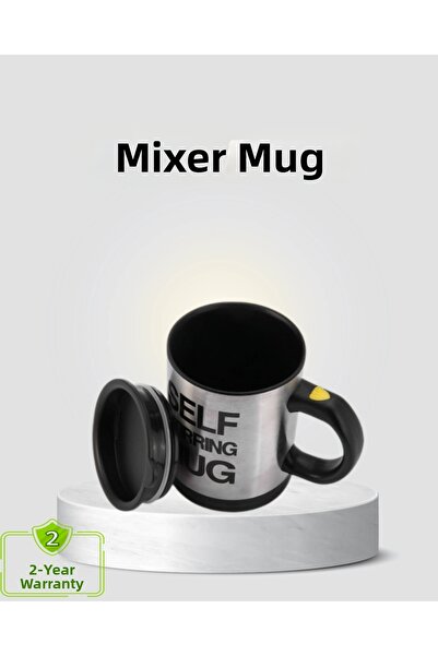 Epilons Smart Self-Stirring Thermal Mug – Stainless Steel