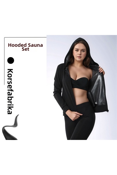 KORSEFABRİKA Caped Sauna Thermal Top and Leggings Set