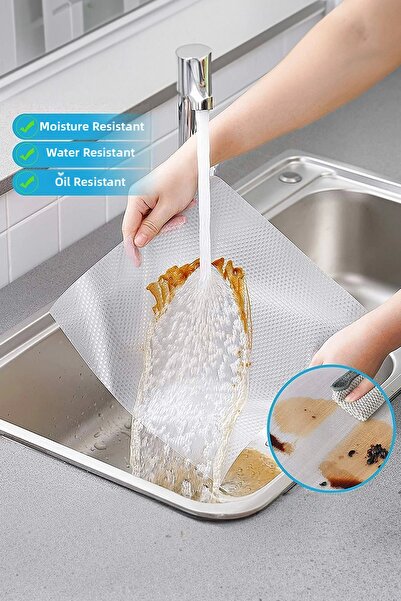 lowell home Transparent Shelf Non-Slip Cabinet Drawer Shelf Cover Anti-Slip 45 cm X 3 Meters Protective Home Product